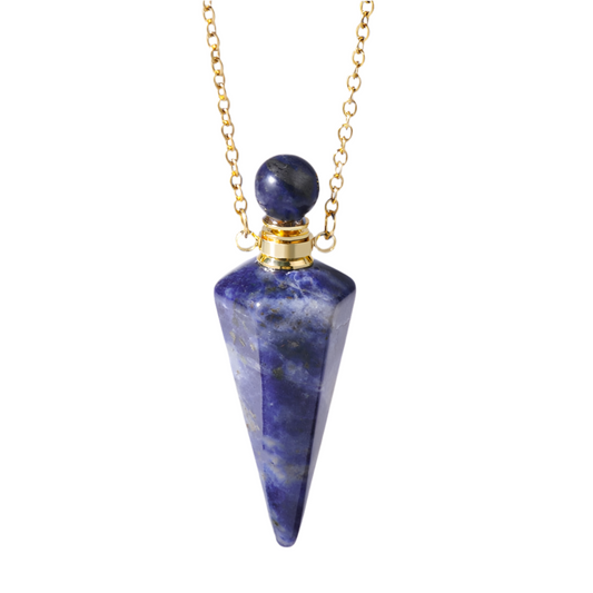 collier réservoir lapis lazuli