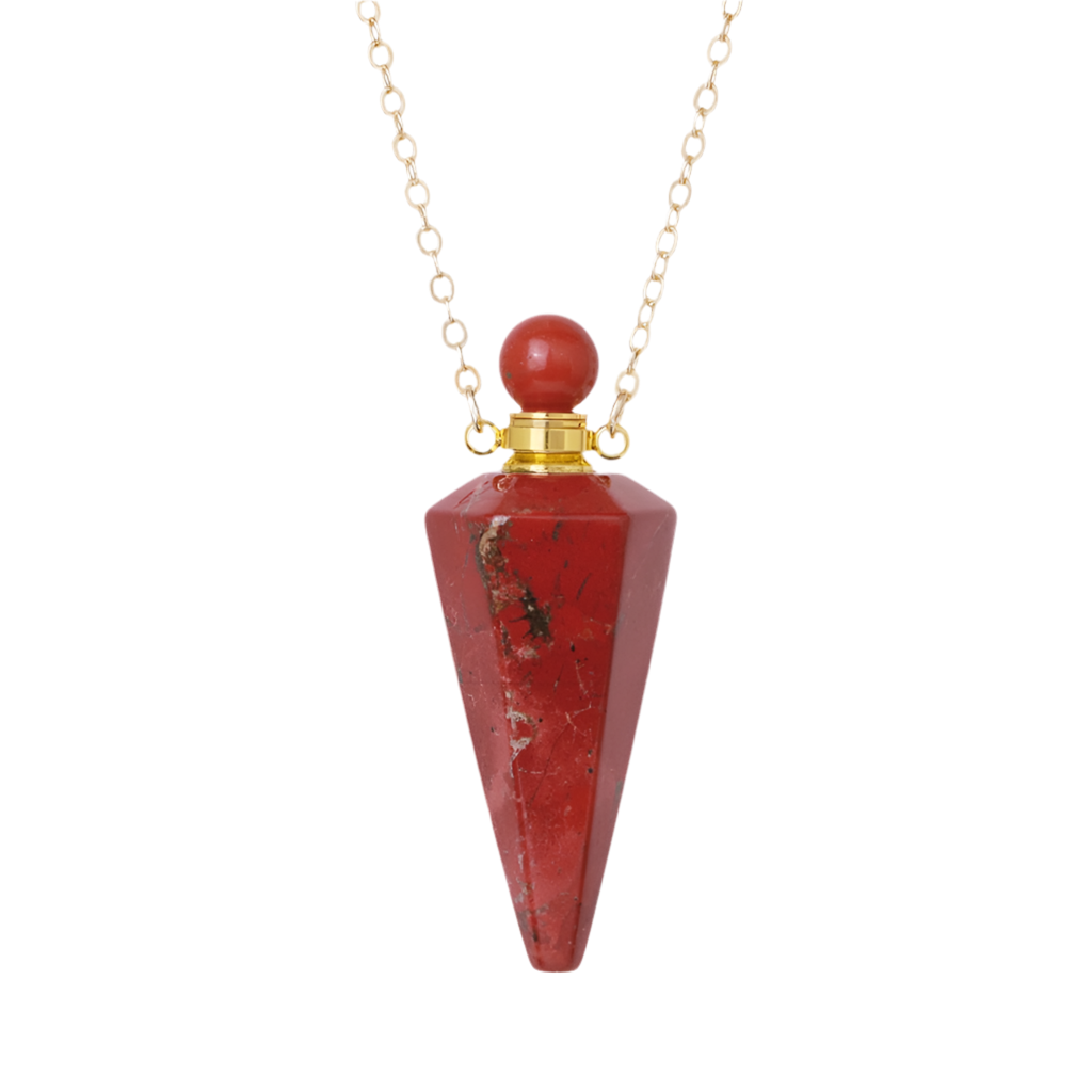 collier réservoir rouge